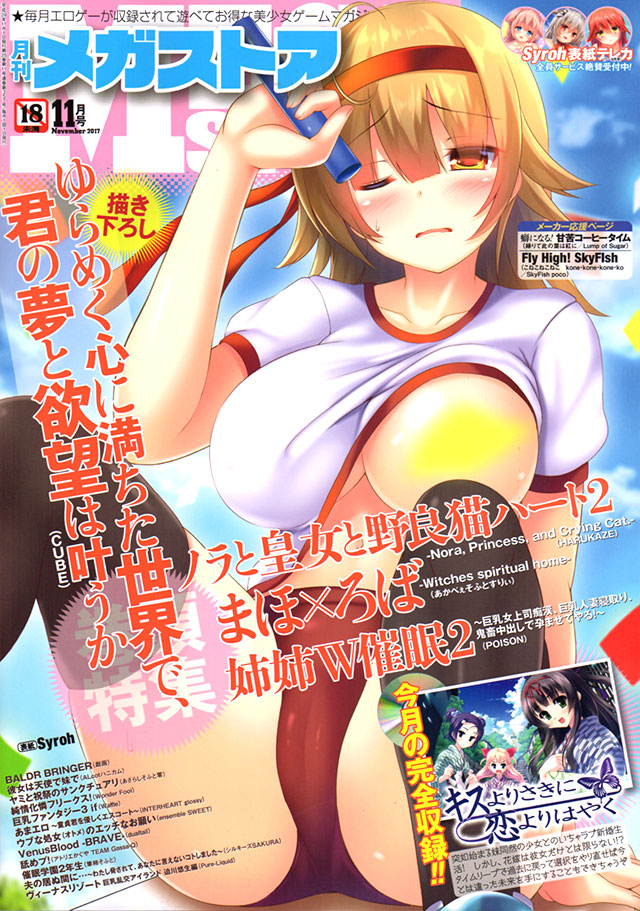 メガストア 2017年11月号のサンプル画像